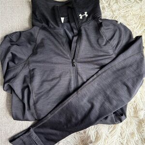 Under Armour Charcoal Quarter-Zip Jacket